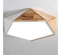 Chandeliers PLAFICALE, Lignes PLADIER LED 24W Black Plafond Lampe Japonais Éclairage de, 6000K