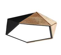 Chandeliers PLAFICALE, Lignes PLADIER LED 24W Black Plafond Lampe Japonais Éclairage de, 6000K