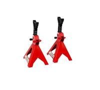 Chandelles à crémaillère - Varan Motors - 3 Tonnes - 27-42 cm - Rouge et noir - Réglage rapide