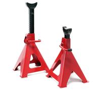 WilTec Chandelles de Levage Réglable en Hauteur en Kit Charge de 3000 kg Chaque