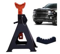 Chandelles de Levage pour Camion | Capacité de 3 Tonnes Cric de Sécurité Auto | Support de Levage Automobile - pour Garage Extérieur Atelier Domicile Voyage Camping Car Moto Remorque