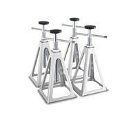 VEVOR Lot de 4 chandelles de stabilisation pour caravane - Aluminium, 2,72 t, Réglable 280–435 mm