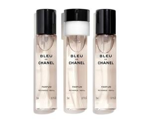 CHANEL - BLEU DE CHANEL TWIST AND SPRAY SET DE RECHARGES 3 x 20 ml - PARFUM Eau de parfum 60 ml male