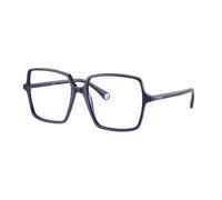 Chanel Femme Sunglass Square Eyeglasses CH3448 - Couleur du Monture: Bleu, Couleur de Lentille: Verres de Démonstration