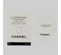 Chanel La Crème Main Texture Riche 50 ml - Soin Nourrissant Réparateur pour Mains et Ongles, Réduit les Taches et Hydrate Sèchement