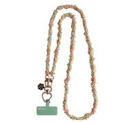 Chanel Style Chaîne en Métal Longue Bandoulière Bandoulière pour Femme - Design Luxe pour Extérieur & Voyage, Vert, taille unique