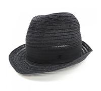 Chanel Vintage - Chapeau Pre-owned - Homme - Pre-owned - Noir - Taille: ONE Size