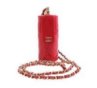 Chanel Vintage - Étui à rouge à lèvres Pre-owned - Femme - Pre-owned - Rouge - Taille: ONE Size
