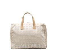 Chanel Vintage, Femme, Pre-owned, Beige, Taille: ONE Size Pre-owned Toile sacs-chanel