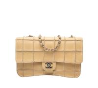 Chanel Vintage, Femme, Pre-owned, Beige, Taille: ONE Size Sac bandoulière vintage Pre-owned