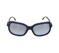 Chanel Vintage, Femme, Pre-owned, Bleu, Taille: ONE Size Lunettes de soleil Pre-owned Vintage à monture ovale