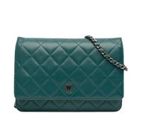 Chanel Vintage, Femme, Pre-owned, Bleu, Taille: ONE Size Sac bandoulière vintage Pre-owned