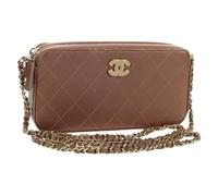 Chanel Vintage, Femme, Pre-owned, Brun, Taille: ONE Size Sac à bandoulière vintage Pre-owned