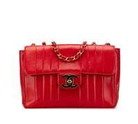 Chanel Vintage, Femme, Pre-owned, Rouge, Taille: ONE Size Pre-owned Cuir sacs-chanel