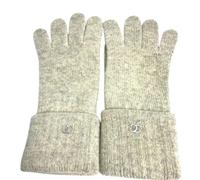Chanel Vintage - Gants chauds vintage Pre-owned - Femme - Pre-owned - Beige - Taille: ONE Size