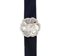 Chanel Vintage - Montre en cuir Pre-owned - Femme - Pre-owned - Blanc - Taille: ONE Size