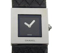 Chanel Vintage - Montre Vintage Pré-portée - Femme - Pre-owned - Noir - Taille: ONE Size