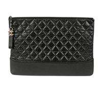 Chanel Vintage - Pochette Large Gabrielle Pre-owned - Femme - Pre-owned - Noir - Taille: ONE Size