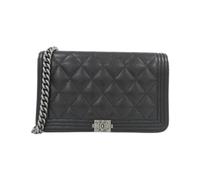 Chanel Vintage - Portefeuille Pre-owned à chaîne/bandoulière - Femme - Pre-owned - Noir - Taille: ONE Size