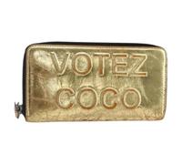 Chanel Vintage - Portefeuille Vintage Pre-owned - Femme - Pre-owned - Jaune - Taille: ONE Size