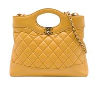 Chanel Vintage - Pre-owned 31 Satchel - Femme - Pre-owned - Jaune - Taille: ONE Size