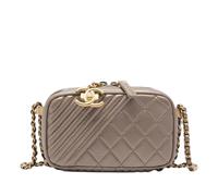 Chanel Vintage - Pre-owned Coco Boy Camera Bag - Femme - Pre-owned - Brun - Taille: ONE Size