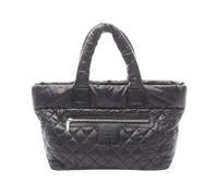 Chanel Vintage - Pre-owned Coco Cocoon Nylon Leather Tote Bag - Femme - Pre-owned - Noir - Taille: ONE Size