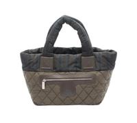 Chanel Vintage - Pre-owned Coco Cocoon Nylon Leather Tote Bag - Femme - Pre-owned - Vert - Taille: ONE Size