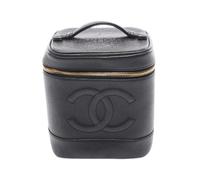 Chanel Vintage - Pre-owned Coco Mark Grained Calf Handbag - Femme - Pre-owned - Noir - Taille: ONE Size