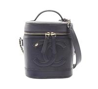 Chanel Vintage - Pre-owned Coco Mark Lambskin 2way Handbag - Femme - Pre-owned - Bleu - Taille: ONE Size