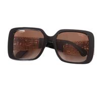 Chanel Vintage - Pre-owned Coco Mark Square Lunettes de soleil - Femme - Pre-owned - Noir - Taille: ONE Size