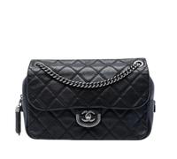 Chanel Vintage - Pre-owned Coco Sporran Flap - Femme - Pre-owned - Noir - Taille: ONE Size