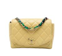 Chanel Vintage - Pre-owned Cocovado Flap - Femme - Pre-owned - Jaune - Taille: ONE Size
