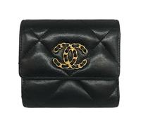 Chanel Vintage - Pre-owned Cuir petite-maroquinerie - Femme - Pre-owned - Noir - Taille: ONE Size