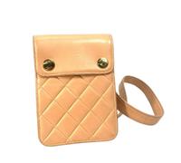 Chanel Vintage - Pre-owned Cuir sacs-chanel - Femme - Pre-owned - Brun - Taille: ONE Size