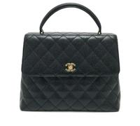 Chanel Vintage - Pre-owned Cuir sacs-chanel - Femme - Pre-owned - Noir - Taille: ONE Size