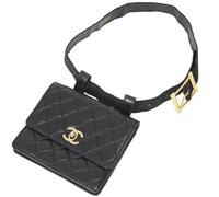 Chanel Vintage - Pre-owned Cuir sacs-chanel - Femme - Pre-owned - Noir - Taille: ONE Size