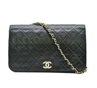 Chanel Vintage - Pre-owned Cuir sacs-chanel - Femme - Pre-owned - Noir - Taille: ONE Size