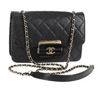 Chanel Vintage - Pre-owned Cuir sacs-chanel - Femme - Pre-owned - Noir - Taille: ONE Size