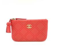 Chanel Vintage - Pre-owned Cuir sacs-chanel - Femme - Pre-owned - Orange - Taille: ONE Size