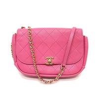 Chanel Vintage - Pre-owned Cuir sacs-chanel - Femme - Pre-owned - Rose - Taille: ONE Size