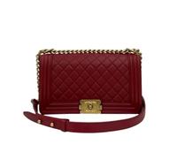 Chanel Vintage - Pre-owned Cuir sacs-chanel - Femme - Pre-owned - Rouge - Taille: ONE Size