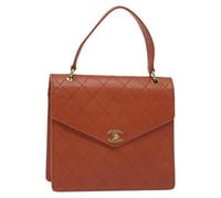 Chanel Vintage - Pre-owned Cuir sacs-main - Femme - Pre-owned - Brun - Taille: ONE Size