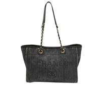 Chanel Vintage - Pre-owned Deauville Tote - Femme - Pre-owned - Noir - Taille: ONE Size