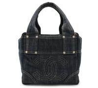 Chanel Vintage - Pre-owned Denim cabas - Femme - Pre-owned - Bleu - Taille: ONE Size