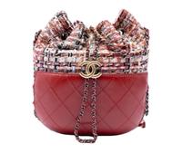 Chanel Vintage - Pre-owned Gabrielle Bucket Bag - Femme - Pre-owned - Rouge - Taille: ONE Size