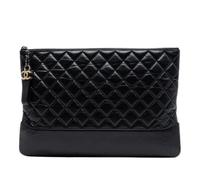 Chanel Vintage - Pre-owned Gabrielle O-Case - Femme - Pre-owned - Noir - Taille: ONE Size
