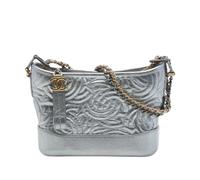Chanel Vintage - Pre-owned Gabrielle Shoulder Bag - Femme - Pre-owned - Gris - Taille: ONE Size