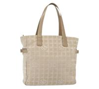 Chanel Vintage - Pre-owned Nylon sacs-chanel - Femme - Pre-owned - Beige - Taille: ONE Size