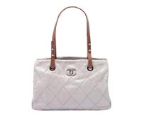 Chanel Vintage - Pre-owned On The Road Tote Bag - unisex - Pre-owned - Blanc - Taille: ONE Size